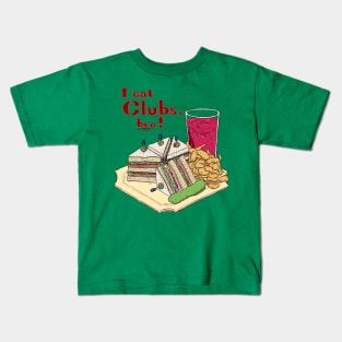 I eat Clubs, bro! Kids T-Shirt